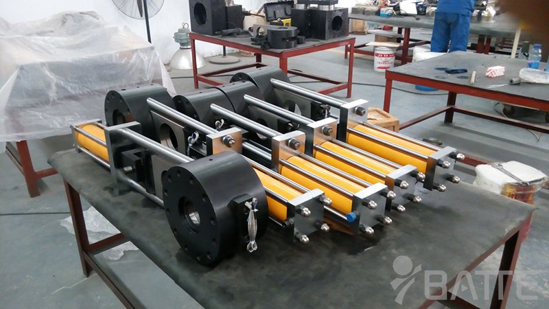 單板雙工位液壓換網(wǎng)器